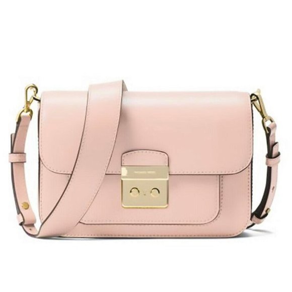 Michael Kors Sloan Leather Shoulder Bag Dual Strap